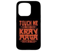 Touch Me et votre première leçon de Krav Maga est gratuite Coque pour iPhone 15 Pro