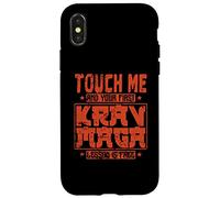 Touch Me et votre première leçon de Krav Maga est gratuite Coque pour iPhone X/XS