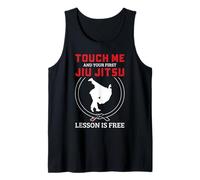 Touch Me First Lesson is Free Brésilien Jiu Jitsu BJJ Débardeur