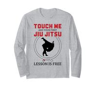 Touch Me First Lesson is Free Brésilien Jiu Jitsu BJJ Manche Longue