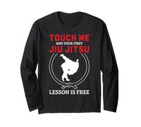 Touch Me First Lesson is Free Brésilien Jiu Jitsu BJJ Manche Longue