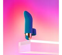 Love To love Touch Me Bleu Doigt Vibrant