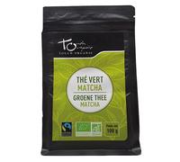 Touch Organic | Thé Matcha BIO 100g | Thé Vert Matcha en poudre de qualité premium | Idéal Cuisine & Pâtisserie | Coffret Cadeau | Certifié Biologique