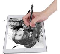Touch Screen Paint Pen Stylus Pen With Spring Rope For Car Navigation Pda Pos And Other Resistive Touch Screen Devices (Black)