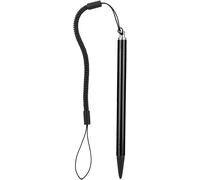 Touch Screen Paint Stylus Pen Resistive Stylus with Spring Rope Touch Pen for POS PDA Navigator Cellphones Resistive Tablets (Black), Black
