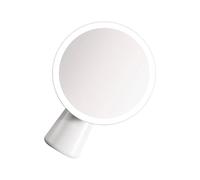Touch Sensitive Dimmable LED Cosmetic Glasses Side Rotation Operate Natural Light Simulation For Salon Makeup