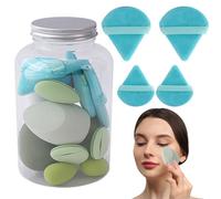 Touch Sponges - Soft Set, Mini Applicateurs De Maquillage | Kit D'éponges De Mélange Compact, Application De Bouffée De Poudre Lisse Pour Le Contour Du Visage Highlight Cache-cerne