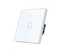 Touch Switch 1/2/3/4 Gang Light Switch 600W Need Neutral Wire Support(WiFi 1Gang White)