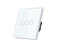 Touch Switch 1/2/3/4 Gang Light Switch 600W Need Neutral Wire Support(WiFi 3Gang White)