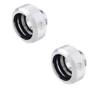 Touchaqua TA-FH16-GS Tube Dur G1/4 Pouces Diamètre extérieur 16 mm Raccord (Glorius Silver)