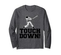 Touchdown Baseball Touchdown Sarcastique Amusant Manche Longue