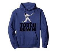 Touchdown Baseball Touchdown Sarcastique Amusant Sweat à Capuche