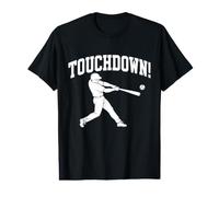 Touchdown Jeu de Mots Amusant pour Joueur de Baseball T-Shirt Graphique avec Valeur
