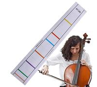 touche - Autocollant pour les touches - Pour la pratique et l'entraînement des débutants, marquages position des doigts durables en violoncelle Rianpesn