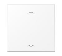 Touche capteur standard volet LS, blanc mat (référence : JUNG LS1700PWWM)