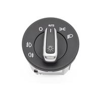 Touche Commutateur Phare Interrupteur Phare Interrupteur Multi-commande Interrupteur Commande Phare Antibrouillard 1Z0941431K Compatible Avec Skoda Pour Octavia II Pour Combi 2004-2013