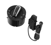 Touche Commutateur Phare Lampe De Phare Avec Bouton De Commutation De Commande De Capteur 5ND941431BXSH 5ND941431B Compatible Avec VW Pour 2005-2008 2009 2010 2011 2012