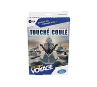 Hasbro Gaming Jeu de société Touché coulé Édition Voyage – Portable 2 joueurs, Dès 7 ans