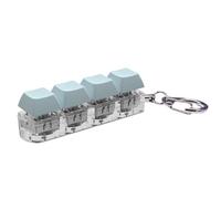 Touche de clavier à 4 boutons, jouet anti-stress avec lumière sonore, fidget de clavier mécanique, bouton Fidget de clavier mécanique, bouton tactile intelligent pour claviers