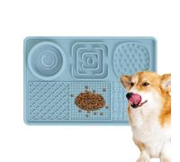 TOUCHE DE LICKING, tapis de nourriture pour chien | Mallo chiot à alimentation lente avec tapis d'aspiration,Les coussinets au beurre pour chien traitent le yaourt pour chiens et chats, réducteur