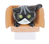 Touche de Remplacement Chat en Boîte Carton R4 Pbt Noire | Décorative, Format R4, Matière Pbt, Usage Fête et Anniversaire, Style Noir pour Personnalisation Couleur Aléatoire