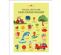 Touche, découvre, Mon grand imagier - Pauline Caudrillier - Fleurus - cartonné - Document jeunesse