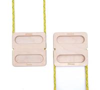 touche d'escalade - Hangboard d'escalade | Ensemble 2 pièces | Appareil d'entraînement | Planche à suspendre d'escalades Grip Trainer pour femmes, hommes, athlètes, débutants, professionnels