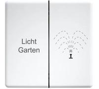 Touche double gravée au laser pour bouton-poussoir 30000952