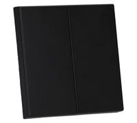 Touche double LS noir mat (référence : JUNG LS995SWM)