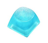 Touche en résine personnalisable avec diffusion de lumière douce pour accessoires de clavier mécanique, touches colorées en résine qui coule avec diffusion de lumière douce pour clavier