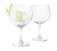Touche Finale 100% sans plomb Cristal Grande Copa Gin et Tonic Verres Ballon en verre fabriqué avec DuraShield Titanium renforcé pour une durabilité accrue G & T Verrerie Lot de 400 ml - Lot de 2
