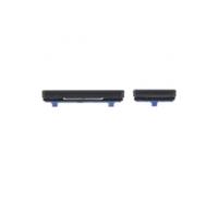 Touche Latéral ( Volume Et Power) Pour Samsung Galaxy Note20 Ultra/Note20 Ultra 5g Noir 2pcs In One Set