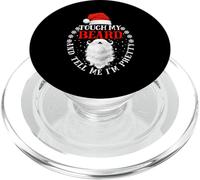 Touche ma Barbe et dis-Moi Que Je suis Le Joli Père Noël PopSockets PopGrip pour MagSafe