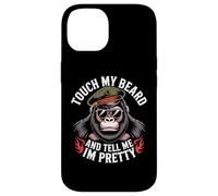 Touche ma Barbe et dis-Moi Que Je suis Un Joli Singe Coque pour iPhone 14