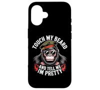 Touche ma Barbe et dis-Moi Que Je suis Un Joli Singe Coque pour iPhone 16