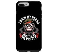 Touche ma Barbe et dis-Moi Que Je suis Un Joli Singe Coque pour iPhone 7 Plus/8 Plus