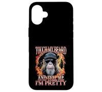 Touche ma Barbe et dis-Moi Que Je suis Un Papa Bootleg Assez drôle Coque pour iPhone 16 Plus