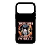 Touche ma Barbe et dis-Moi Que Je suis Un Papa Bootleg Assez drôle Coque pour iPhone 17 Pro Max