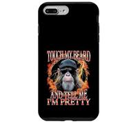 Touche ma Barbe et dis-Moi Que Je suis Un Papa Bootleg Assez drôle Coque pour iPhone 7 Plus/8 Plus