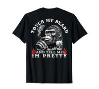 Touche ma Barbe et dis-Moi Que Je suis Un Singe Assez drôle T-Shirt