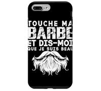 Touche Ma Barbe Humour Barbe Hipster Coque pour iPhone 7 Plus/8 Plus