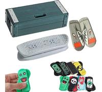 Touche magnétique, Nouvelle Mini Touche Portable Pro 2026, Jouet Fidget de Poche pour soulager Le Stress, la Concentration et Les astuces de Skateboard pour Adultes,Bronze