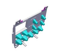 Touche module ass pour lave-vaisselle Aeg 117352201