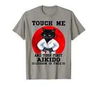 Touche-moi et ta première leçon d'aïkido est gratuite T-Shirt