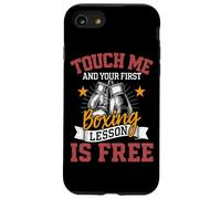 Touche-Moi et ta première leçon de Boxe est Free Boxer Fighter Coque pour iPhone SE (2020) / 7/8