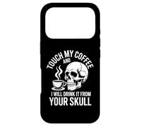 Touche Mon café, Bois-Le Depuis Ton crâne Coque pour iPhone 17 Pro