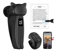 Touche-page télécommandée compatible avec Kindle Paperwhite Oasis Kobo Accessoires Lecture de romans et liseuses Caméra avec enregistrement vidéo Déclencheur télécommandé de touche-page compatible ave