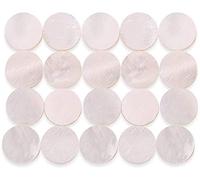 Touche pour Guitare Marqueurs de Touche en Incrustation de 6 mm Autocollants Incrustés Décalcomanies pour Basse de Guitare(20PCS)