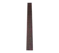 Touche Semi-finie en Palissandre Gsd113, 20 Frettes pour Guitare et Basse | Projet Diy, Finition Poncée et Contrôle Qualité Strict, Couleur Café, Usage Facile, pour Musiciens Exigeants