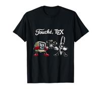 Touche TeX Chiffres de Calligraphie Graphique Data Science T-Shirt